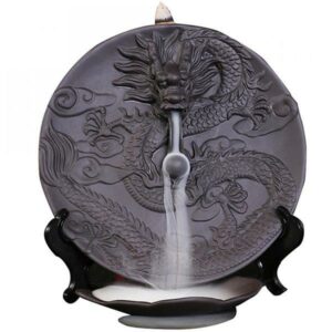 dragon incense burner chinese ceramic