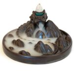 dragon naga incense burner mountain