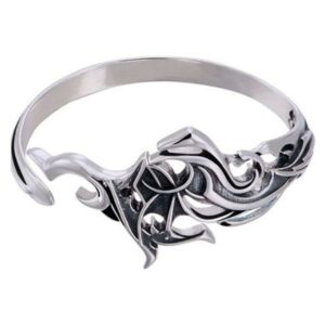 Dragon Ring Demon Wing Sterling Silver 925
