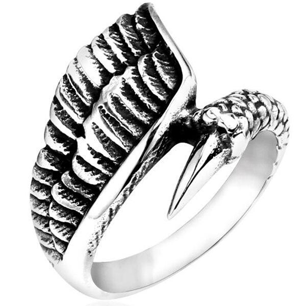 Dragon Ring Angel (Steel)