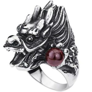 Dragon Ring Animal Man (Steel)