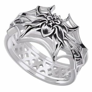 Dragon Ring Arachnid Sterling Silver