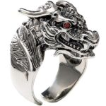 Dragon Ring Unalterable Silver