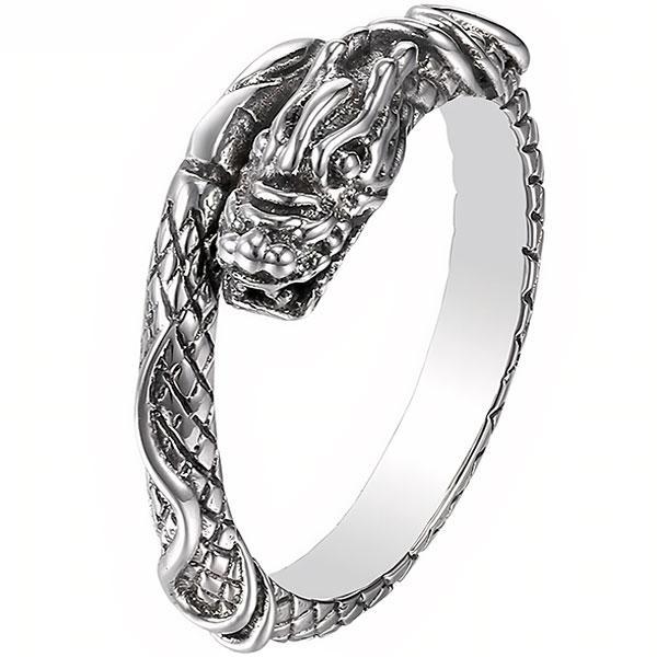 Dragon Ring Eternal Silver Sterling