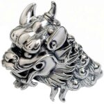 Dragon Ring Pyromaniac Sterling Silver
