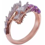 Dragon Ring Pink Luxury