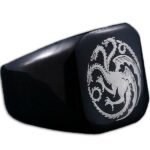 Dragon Ring Game Of Thrones (Steel)