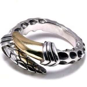 Dragon Claw Ring Silver Sterling