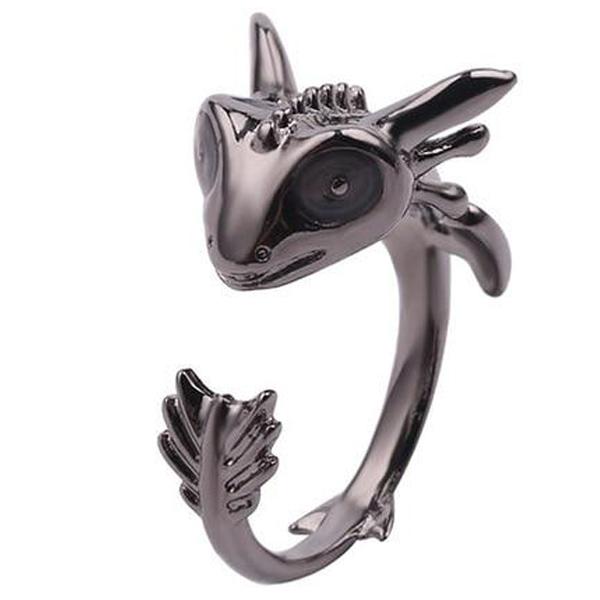 Dragon Ring Toothless Copper