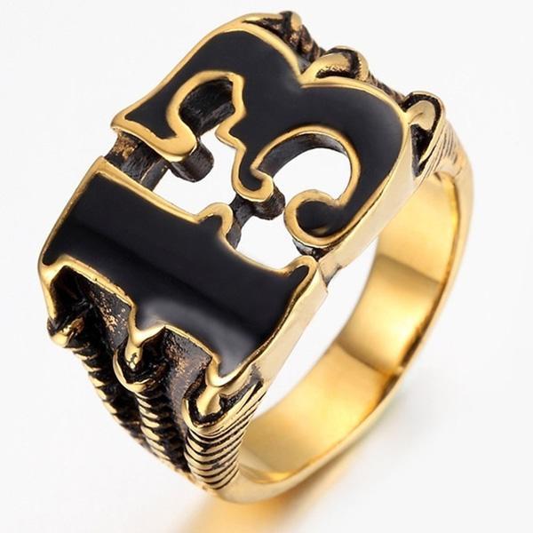 Dragon Ring Lucky Charm Stainless Steel