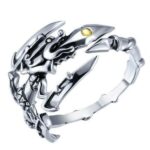 Dragon Ring Royal Claw Sterling Silver