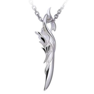 Dragon Necklace Dragon Sword Sterling Silver
