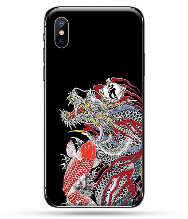 Dragon IPhone Case Koi Carp Design Silicon