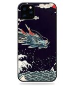 Dragon IPhone Case Wave Art