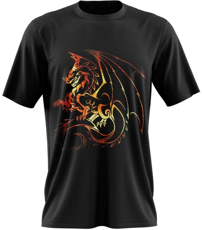 Dragon Tshirt Logo Dark
