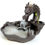 dragon naga incense burner