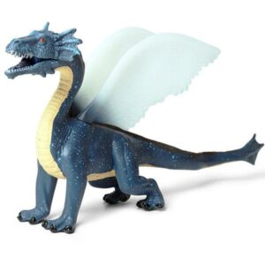 Dragon Figure Blue Statue