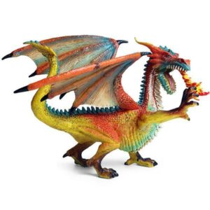 Dragon Figure Beautiful Colors PVC Statue