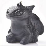 Dragon Figure Toothless Natural Crystal Statue