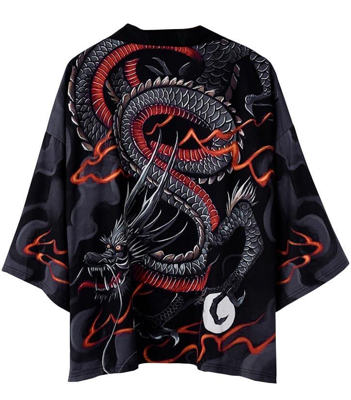 Dragon Kimono Tatsu Legend Polyester