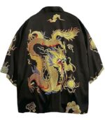 Dragon Kimono Vintage Polyester