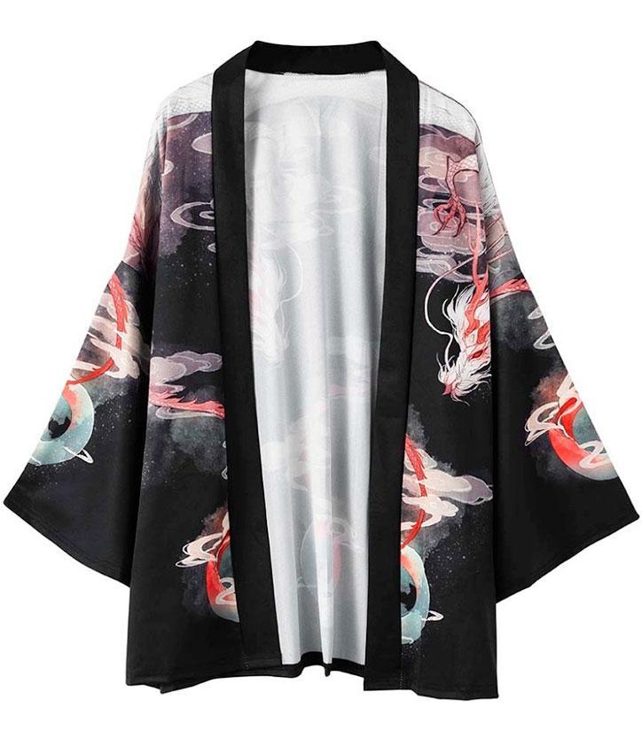 Japan Inspired Dragon Kimono