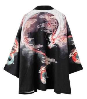 Japan Inspired Dragon Kimono
