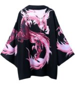 Pink Dragon Kimono Haori