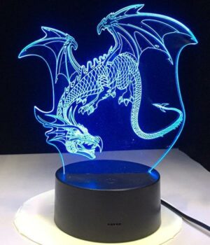 Dragon Lamp Maleficient (3D)