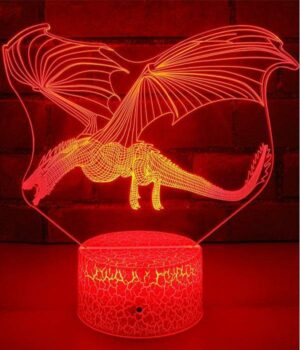 Dragon Lamp Legendary LED (3D)