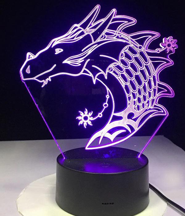 Dragon Lamp Haku (3D)
