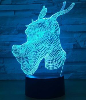Dragon Lamp Head LED (3D)
