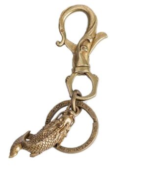 Dragon Keychain Luxury Solid Bronze