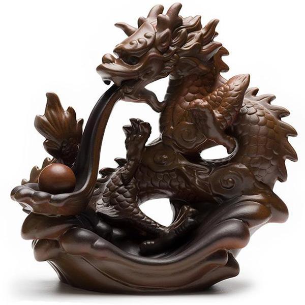 Dragon Incense Burner Modern Ceramic