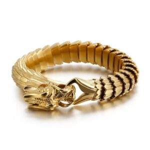 Dragon Weave Bracelet Gold
