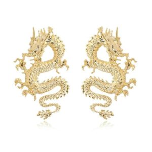 Chinese Dragon Earrings