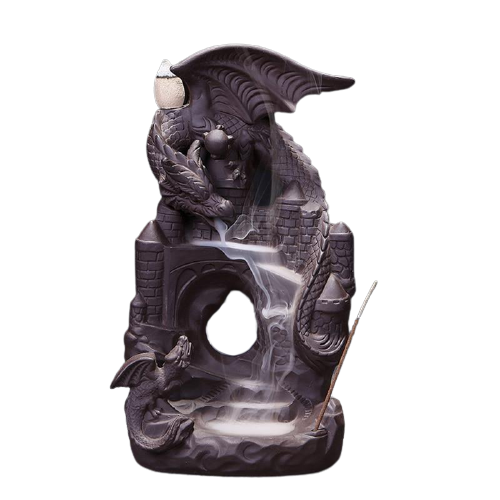 Ceramic Dragon Incense Burner