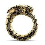 Gold Dragon Tail Ring