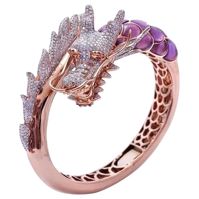 Dragon Diamond Engagement Ring