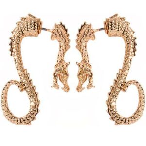 Cuff Golden Dragon Earrings