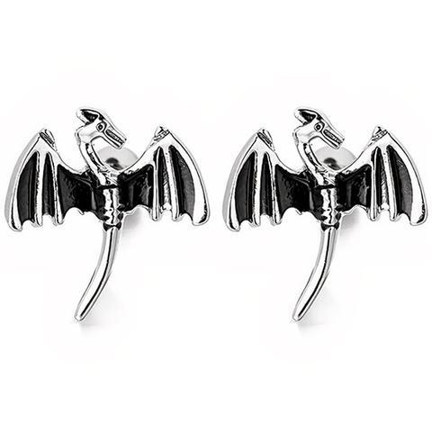 Dragon Wing Stud Earrings