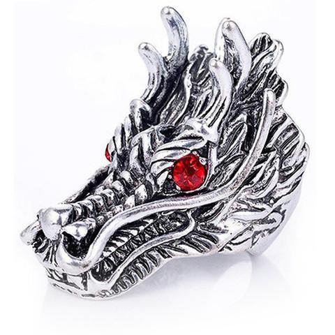 Cheap Dragon Ring Steel Head