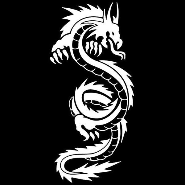 Sticker Dragon Voiture