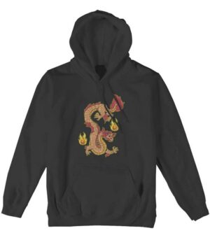 Dragon Hoodie Ardent Japanese Cotton Ecological