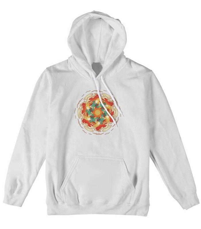 Dragon Hoodie Inferno Cotton Ecological