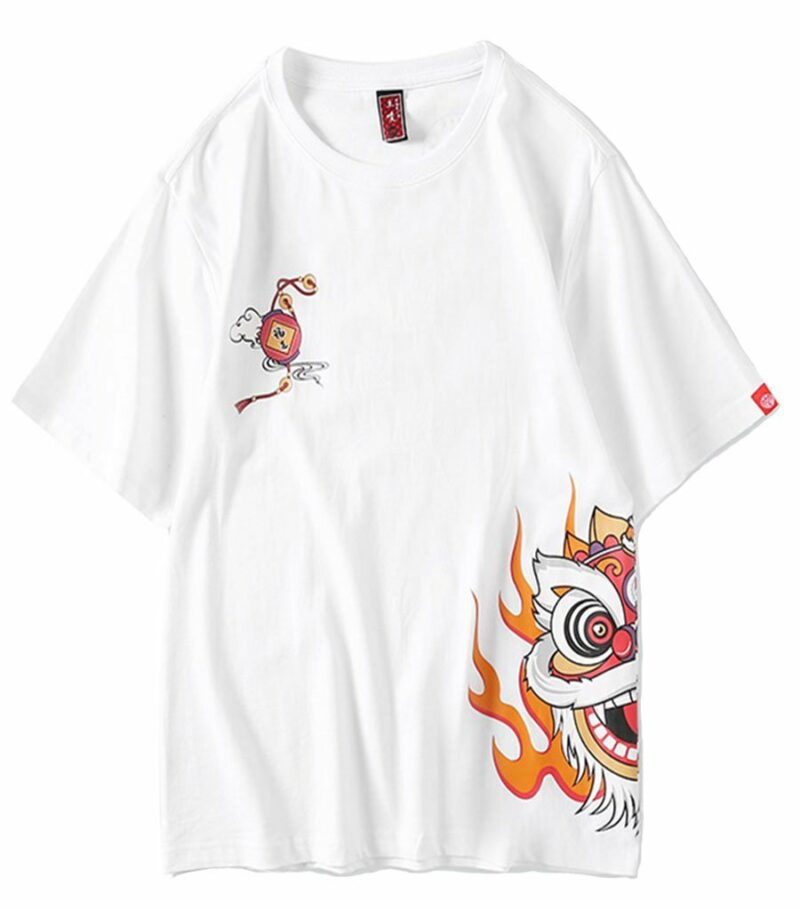 Dragon Tshirt Chinese Festival Organic Cotton
