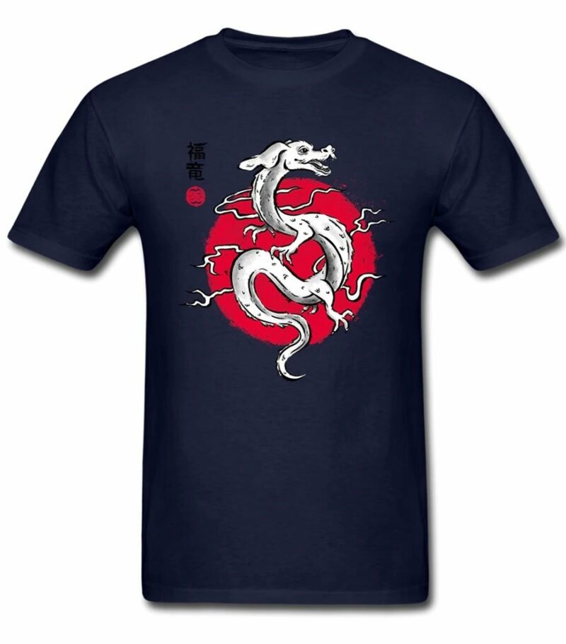Dragon Tshirt Fuchur Red Sun