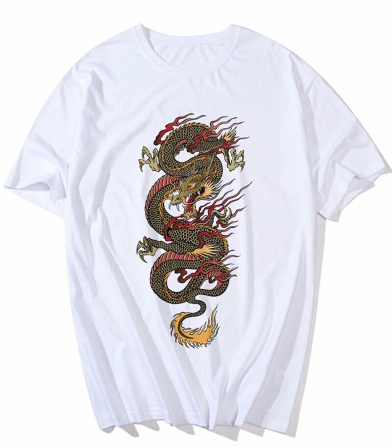 Dragon Tshirt Imperial Japanese Art