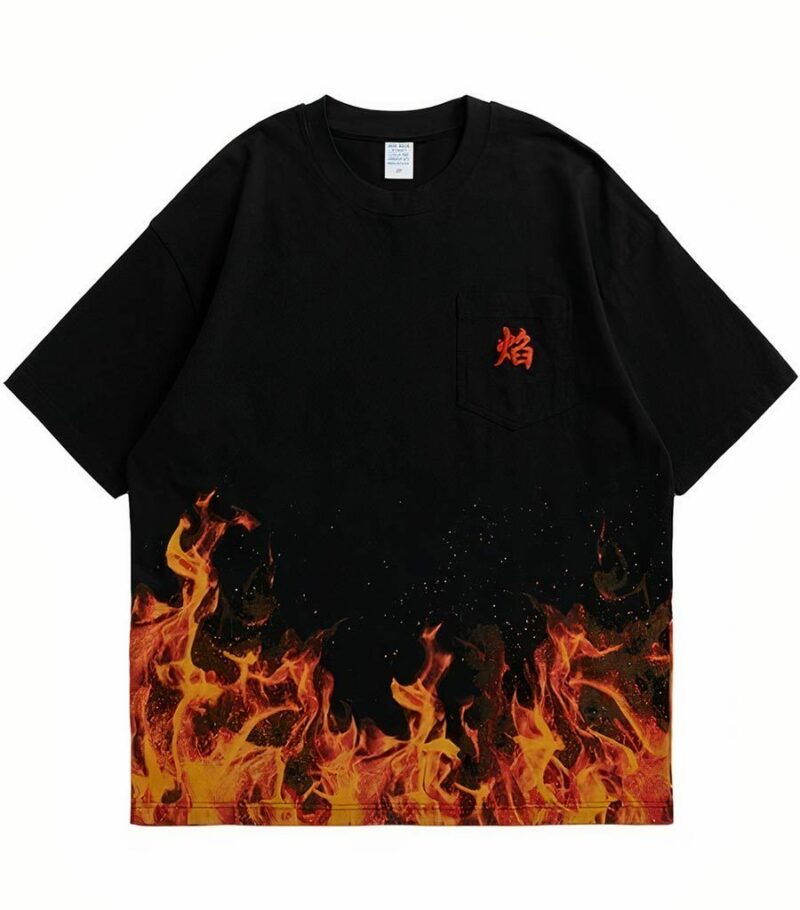 Dragon Tshirt Flames of Hell