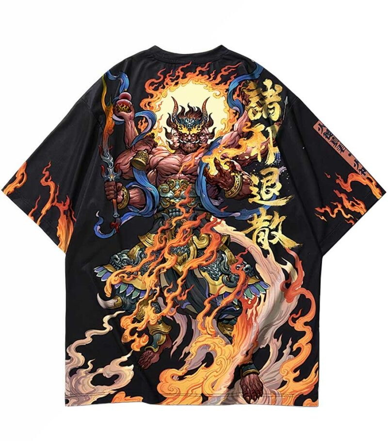 Dragon Tshirt Fujin Oriental Streetwear